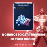 آفر A CHANCE TO GET A UNIFORM OF YOUR CHOICE! مارول فیوچر فایت