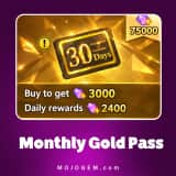 بسته Monthly Gold Pass لردز موبایل (Lords Mobile)