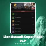 آفر Lion Assault Super Pack Lv.4 کلش اف امپایرز
