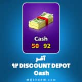 آفر DISCOUNT DEPOT Cash 92 بازی 8 Ball Pool