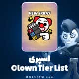 آفر اسپری Clown Tier List براول استارز