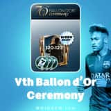 آفر 4.99 دلاری 7th Ballon d’Or Ceremony اف سی موبایل