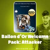 آفر Ballon d’Or Welcome Pack: Attacker اف سی موبایل