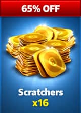 آفر 16Scratchers SELECT SUPPLIES  ایت بال پول
