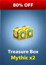 آفر 2Treasure Box Mythic  ایت بال پول
