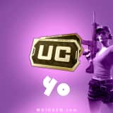 ۶۰ یوسی پابجی موبایل با آیدی (Pubg Mobile)