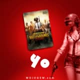 گیفت کارت ۶۰ یوسی پابجی موبایل (Pubg Mobile)