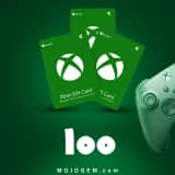 گیفت کارت 100 دلاری ایکس باکس (ریجن آمریکا)
