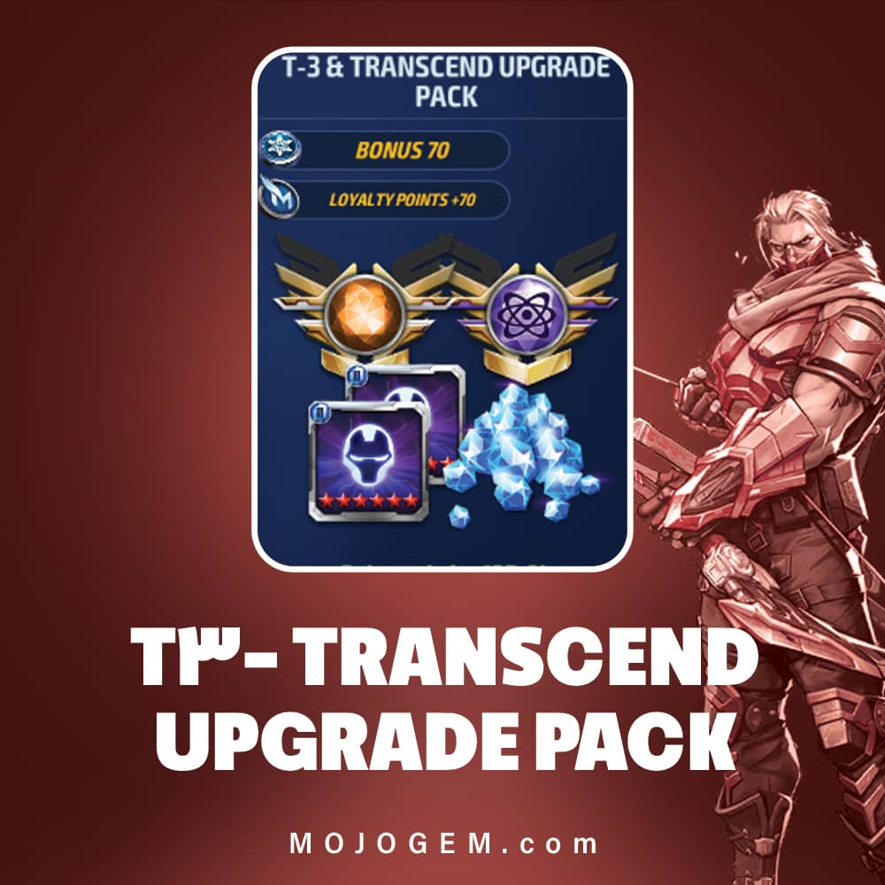 آفر T-3 TRANSCEND UPGRADE PACK مارول فیوچر فایت