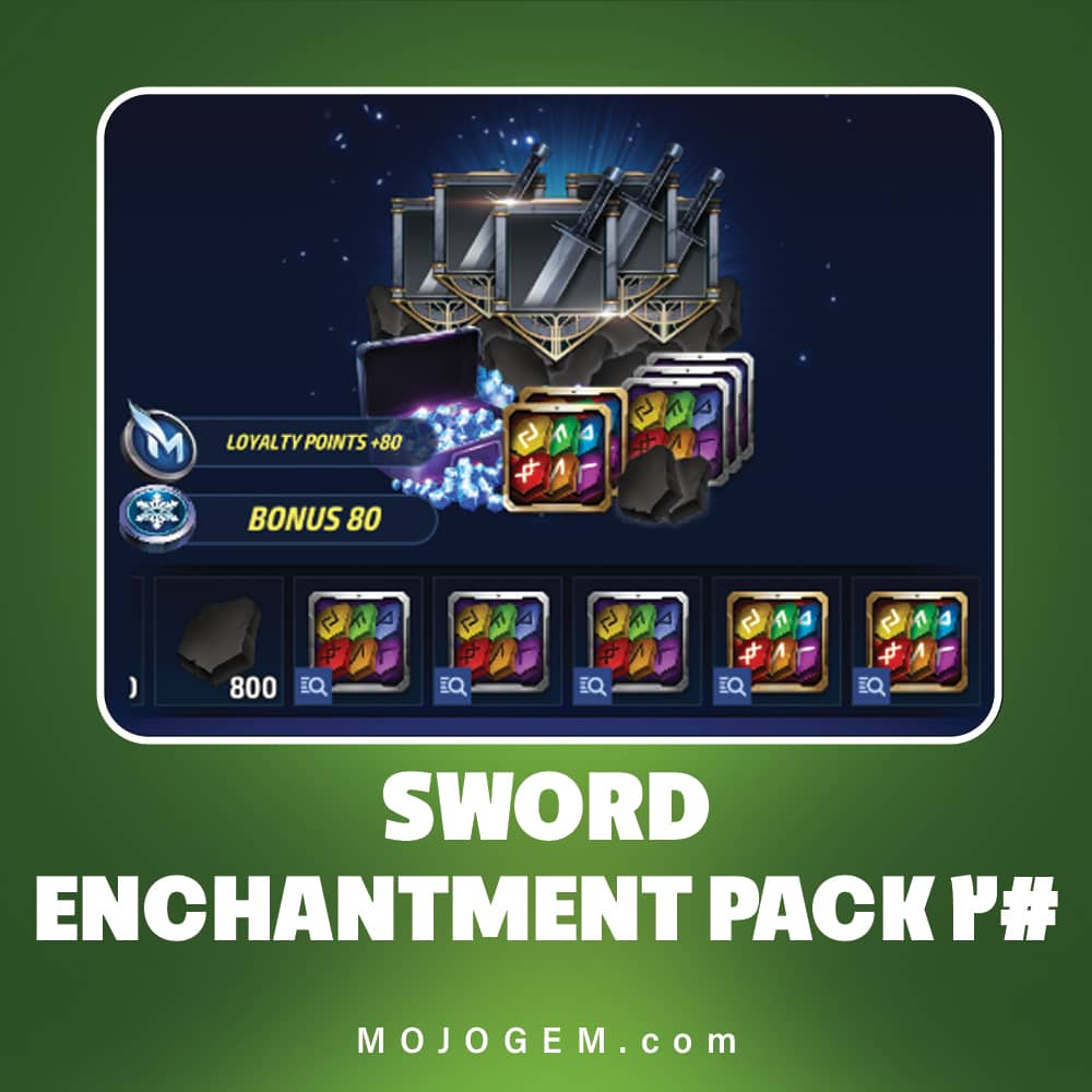 آفر SWORD ENCHANTMENT PACK #2 مارول فیوچر فایت