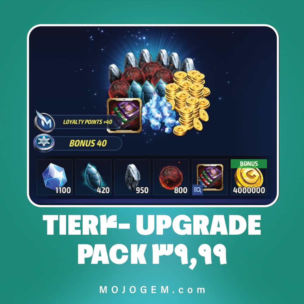 آفر 39.99 دلاری TIER-4 UPGRADE PACK مارول فیوچر فایت