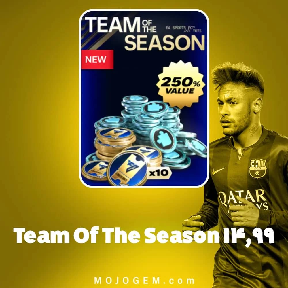 آفر 14.99 دلاری Team Of The Season اف سی موبایل (FC Mobile)