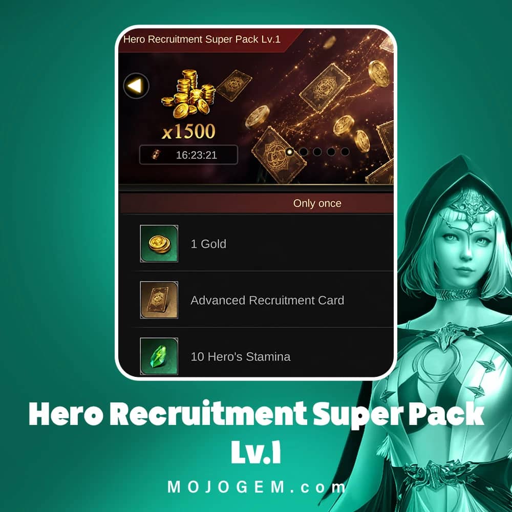 آفر Hero Recruitment Super Pack Lv.1 کلش اف امپایرز