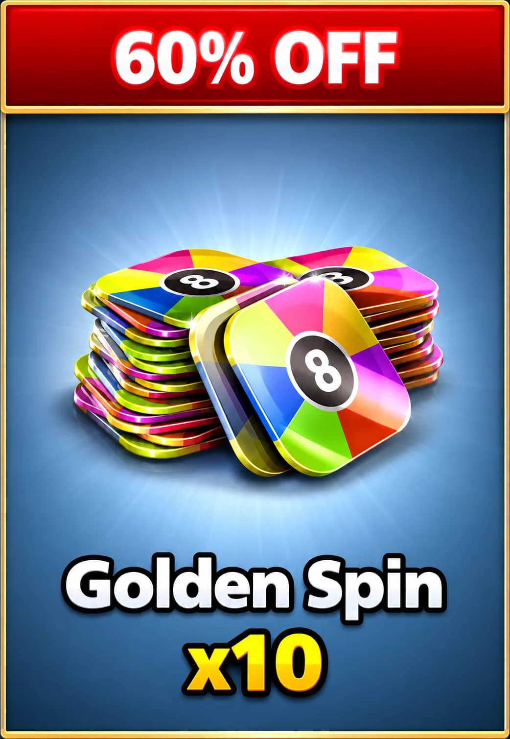 آفر 10Golden Spin Select SUPPLIES  ایت بال پول