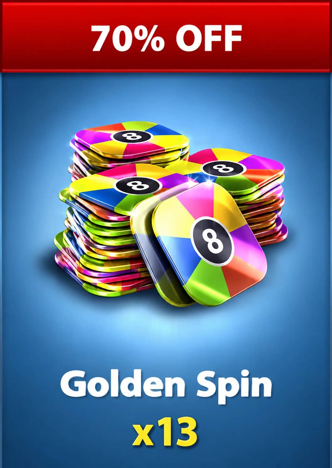 آفر 13Golden Spin Select SUPPLIES  ایت بال پول