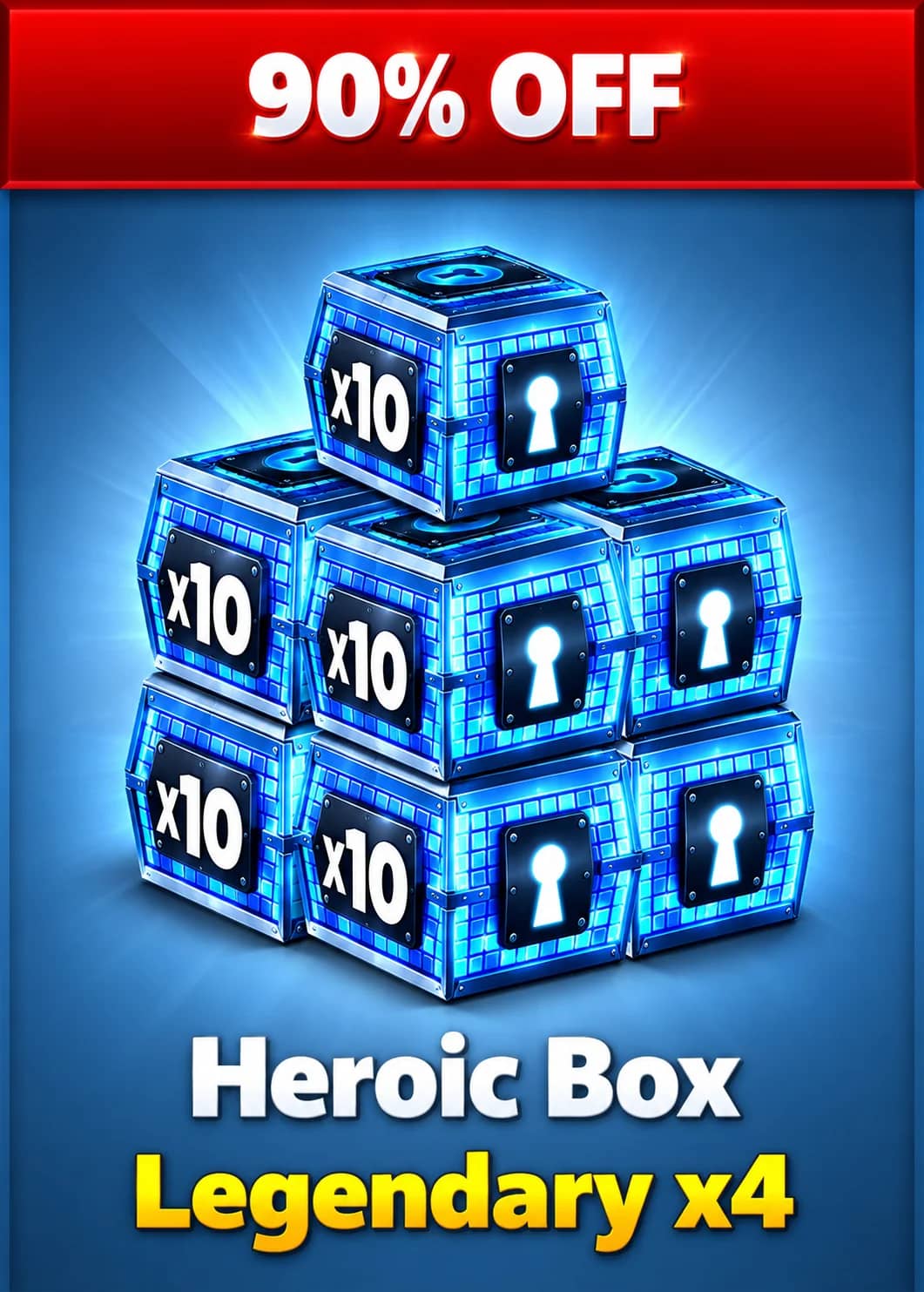 آفر 4Heroic Box Legendary  ایت بال پول