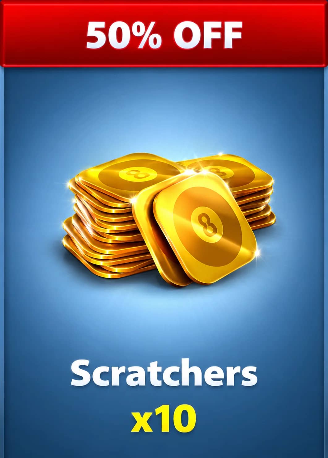 آفر 10Scratchers SELECT SUPPLIES  ایت بال پول