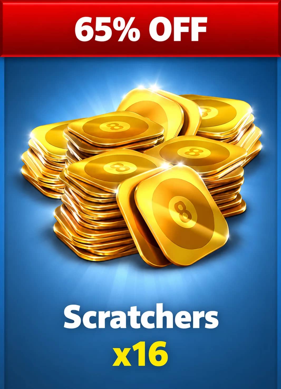 آفر 16Scratchers SELECT SUPPLIES  ایت بال پول