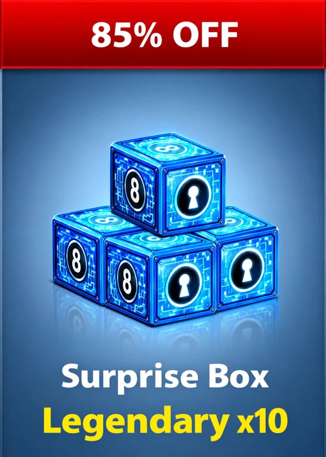 آفر 10Surprise Box Legendary  ایت بال پول