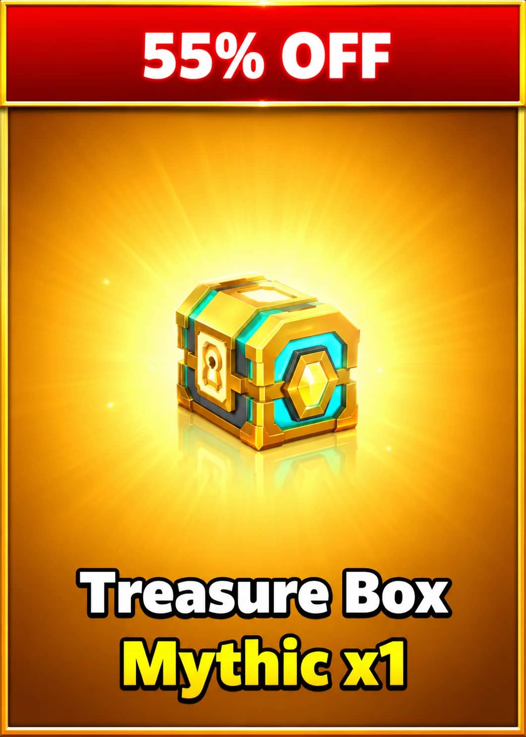 آفر 1Treasure Box Mythic  ایت بال پول
