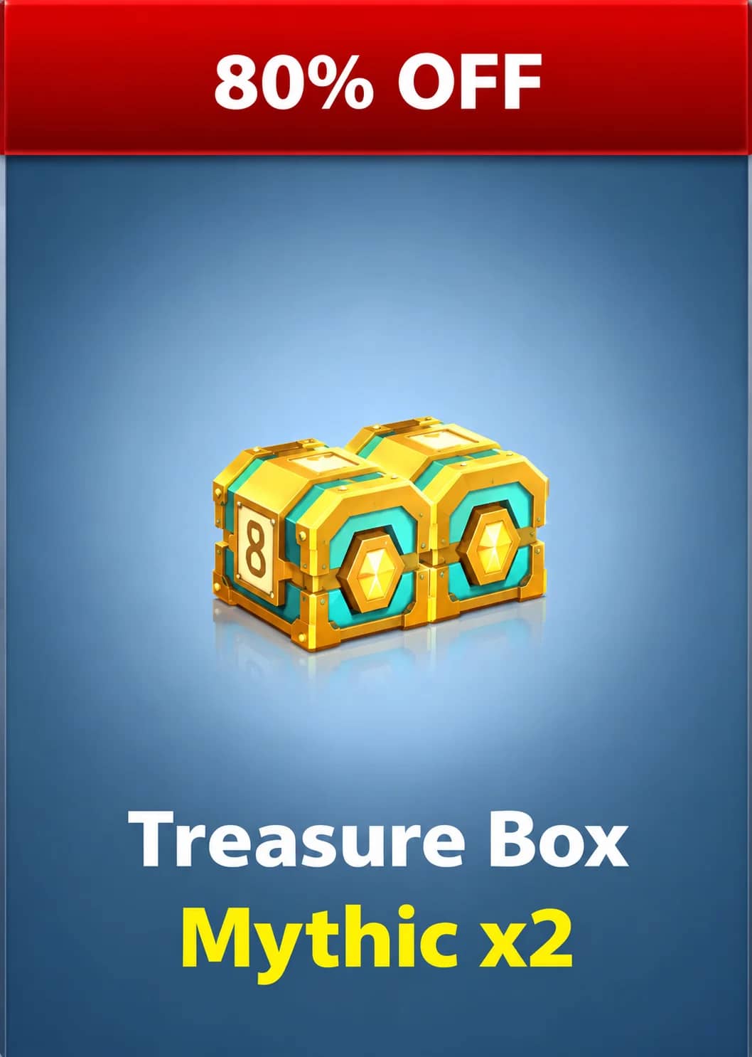 آفر 2Treasure Box Mythic  ایت بال پول
