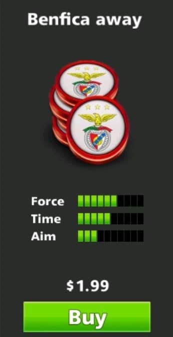 مهره دوم بنفیکا (Benfica) ساکر استارز (Soccer Stars)