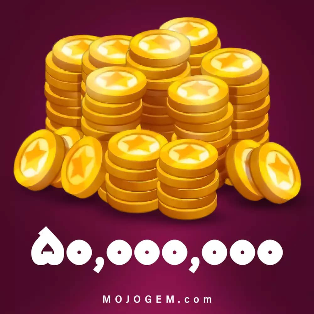 50,000,000 سکه ساکر استارز