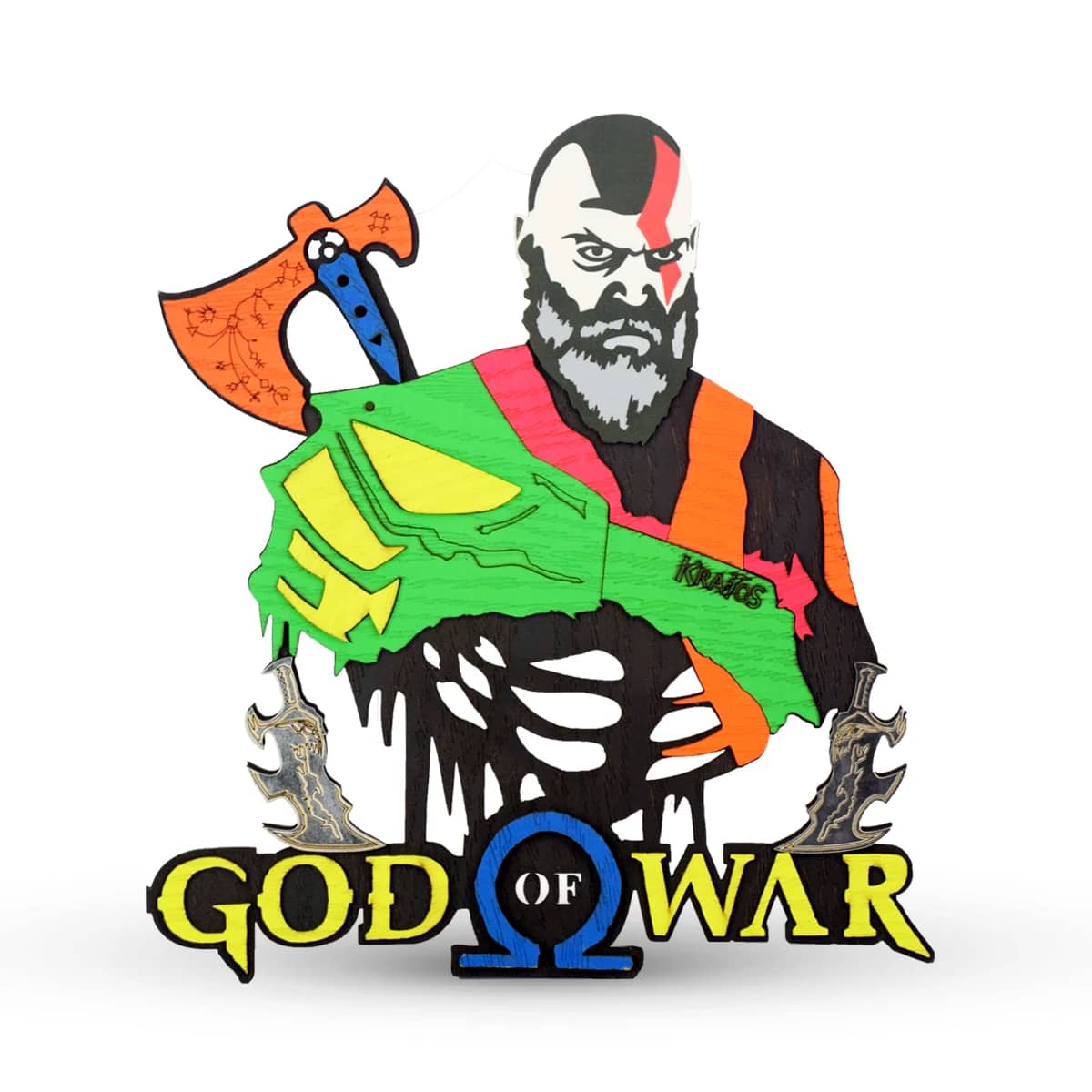 تابلو خدای جنگ (God Of War)