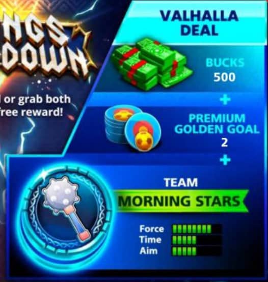 آفر 3.99 دلاری VALHALLA DEAL ساکر استارز