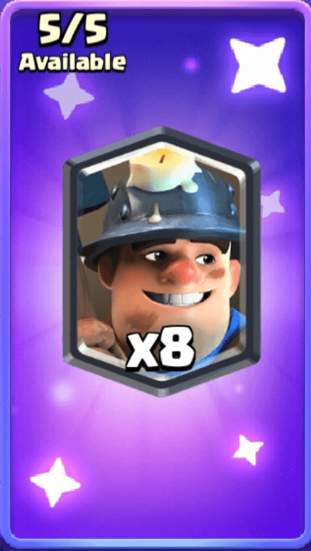 آفر Miner card کلش رویال (Clash Royale)