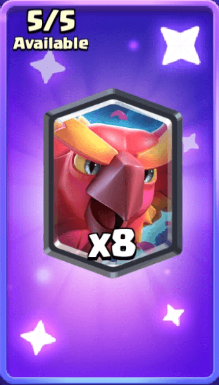 آفر Phoenix card کلش رویال (Clash Royale)
