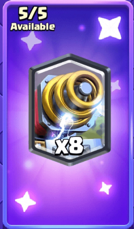 آفر Sparky card کلش رویال (Clash Royale)