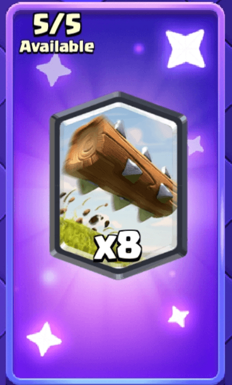 آفر The Log card کلش رویال (Clash Royale)