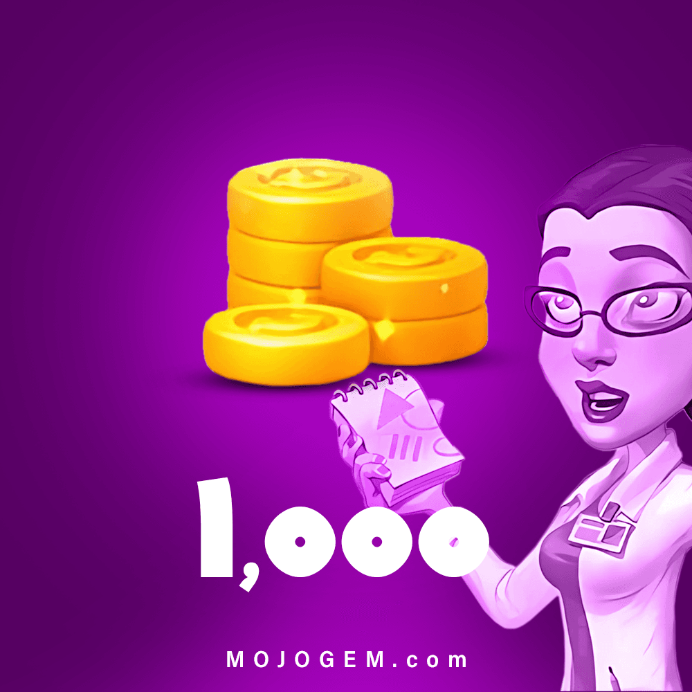 بسته 1,000 سکه (Coin) گاردن اسکیپس