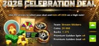 آفر 5.99 دلاری 2026 CELEBRATION DEAL ساکر استارز