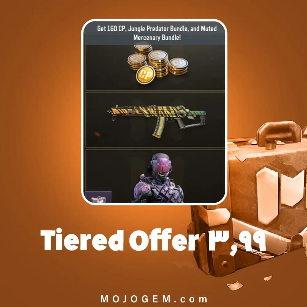 آفر 3.99 دلاری Tiered Offers کالاف دیوتی موبایل