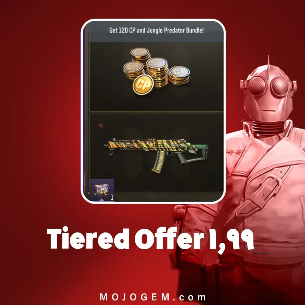 آفر 1.99 دلاری Tiered Offers کالاف دیوتی موبایل