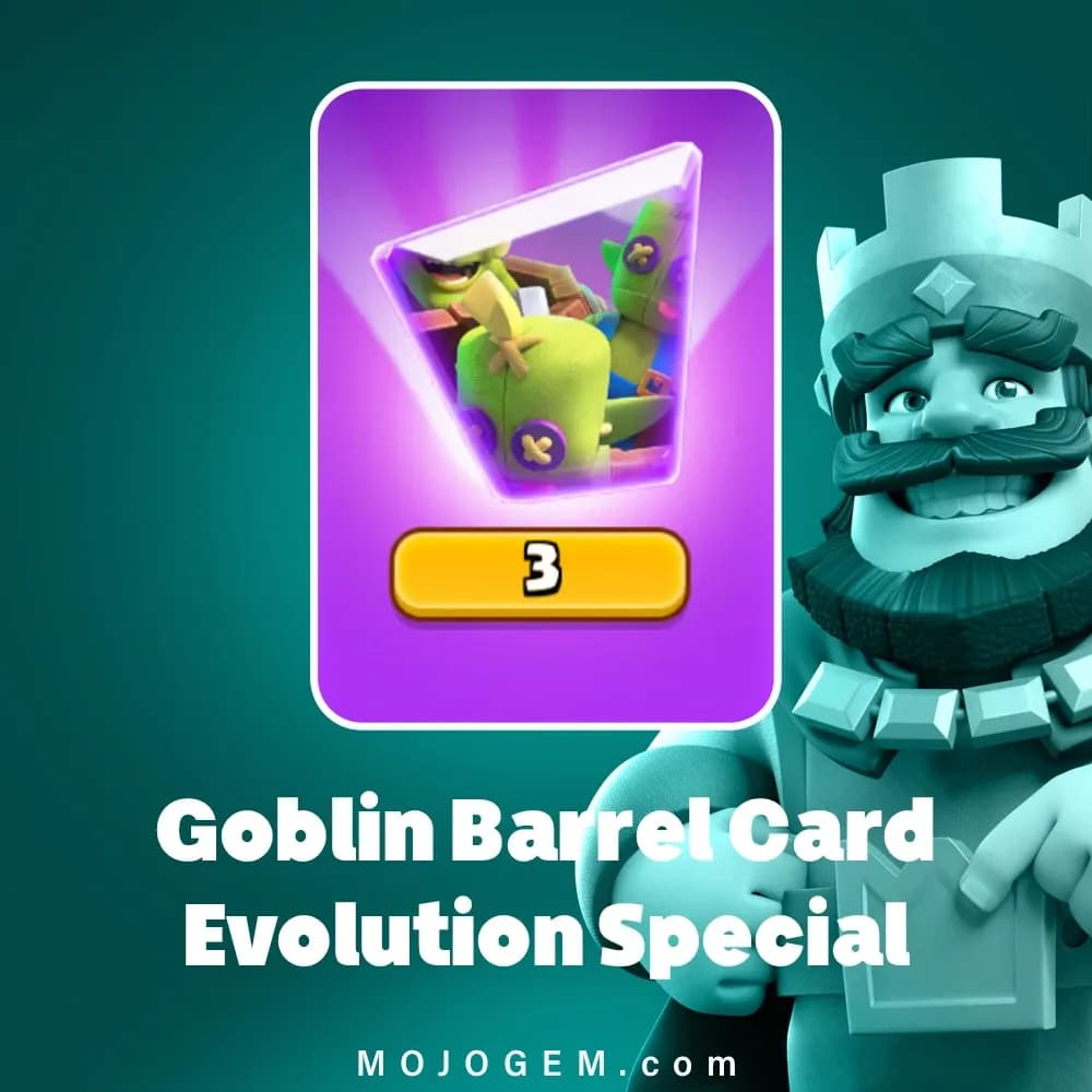 آفر Goblin Barrel Card Evolution Special کلش رویال (Clash Royale)