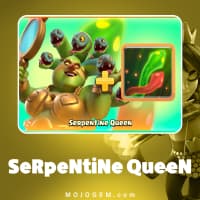 آفر اسکین SeRpeNtiNe QueeN کلش رویال (Clash Royale)