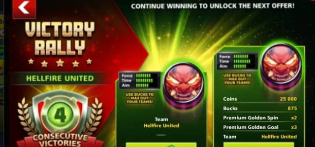 مهره Victory Rally (4) ساکر استارز (6200 دلار و مهره)
