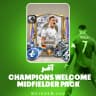 آفر 4.99 دلاری Champions Welcome Midfielder Pack اف سی موبایل (FC Mobile) 