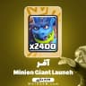 آفر 19.99 دلاری Minion Giant Launch کلش رویال