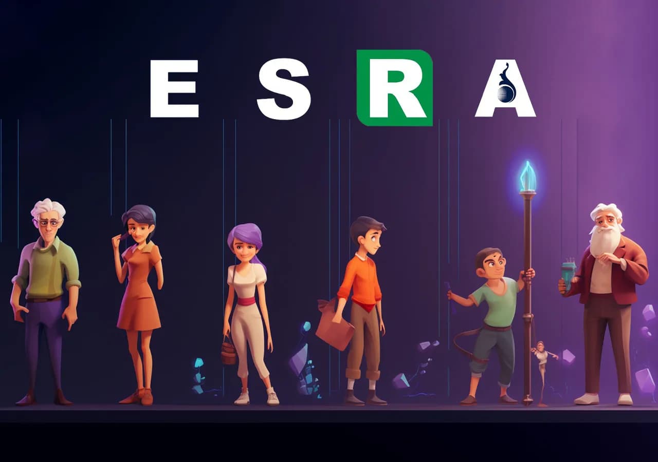 صفر تا 100 نظام رده بندی سنی ESRA