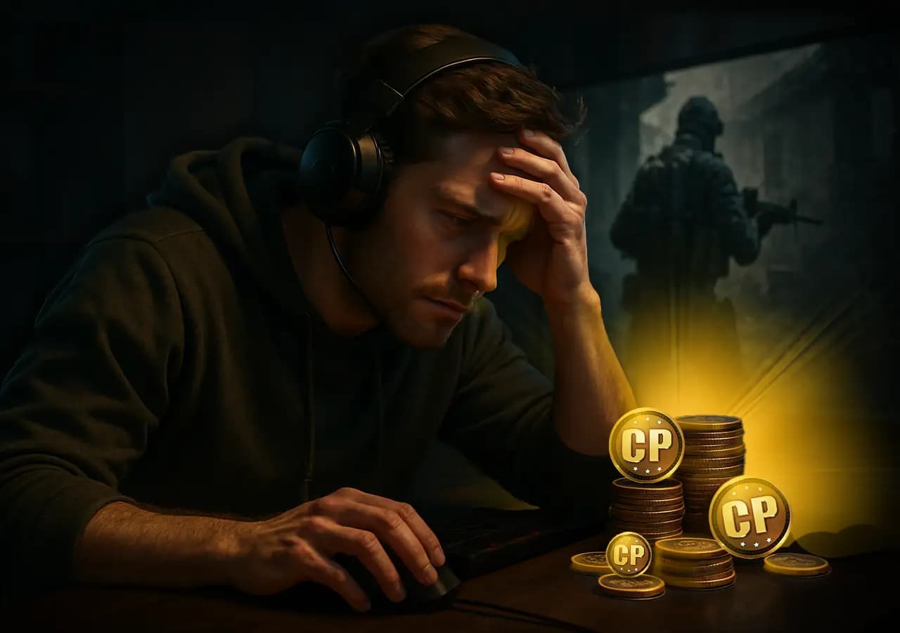 5 اشتباه رایج بازیکنان هنگام خرید سی‌ پی