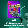 آفر 3rd Anniversary welcome Pack: Attacker اف سی موبایل