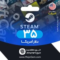 گیفت کارت استیم 35 دلاری آمریکا