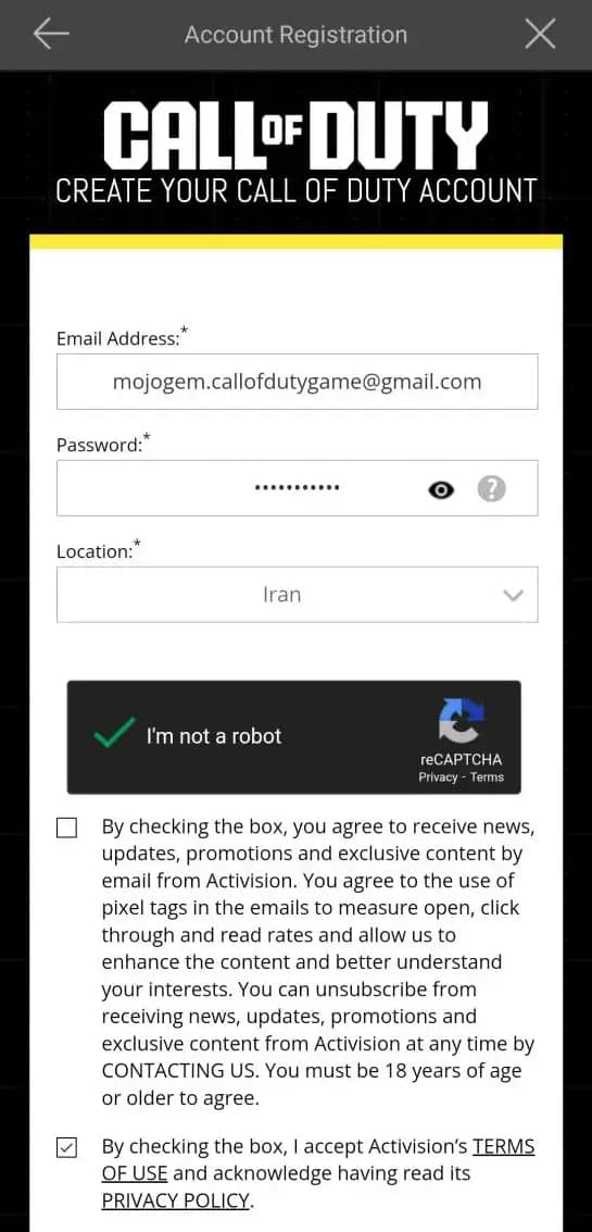 آموزش لینک کردن اکانت کالاف دیوتی موبایل به اکتیویژن