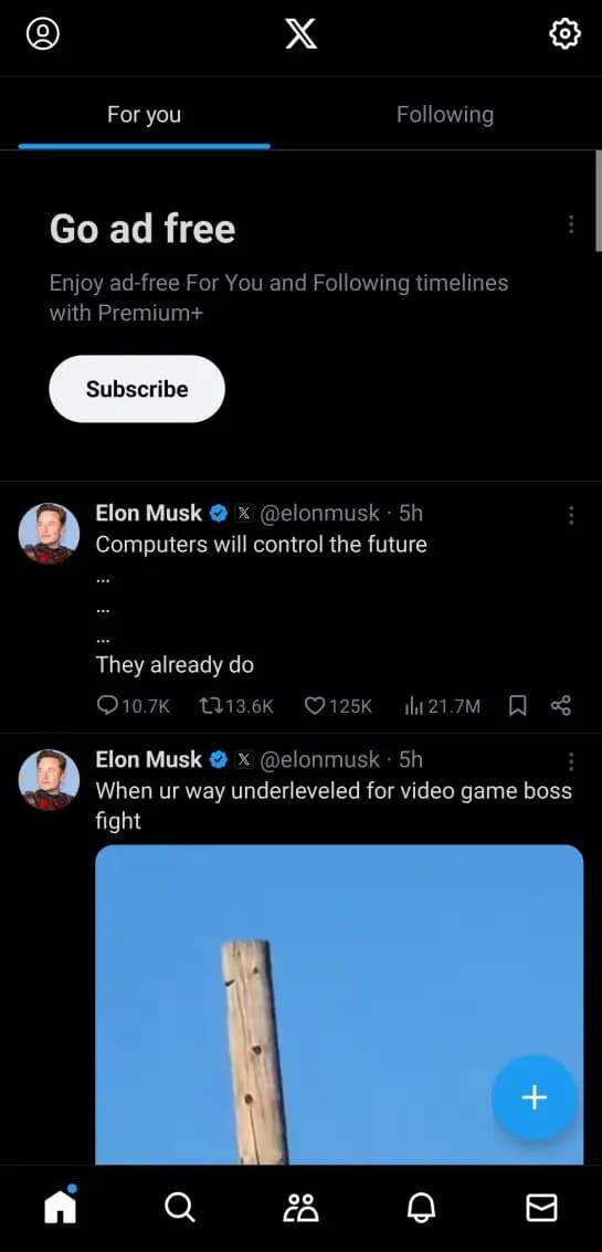 آموزش ساخت اکانت X