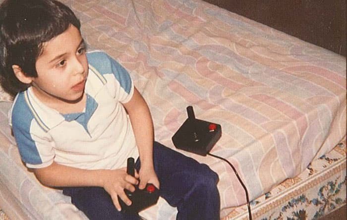 کودکی محمد علوی