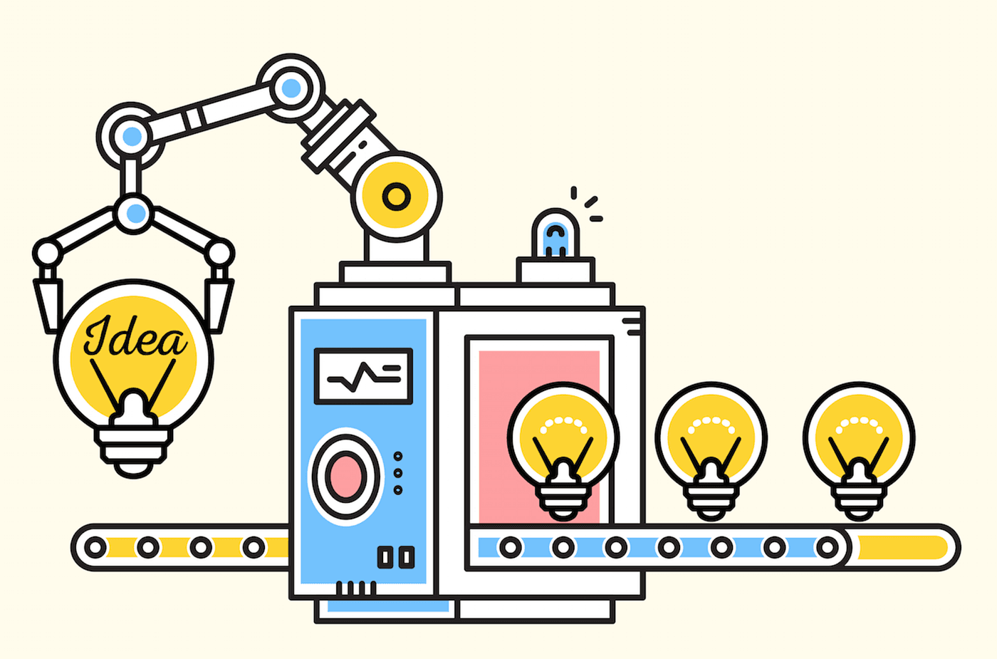 گام اول: ایده‌پردازی